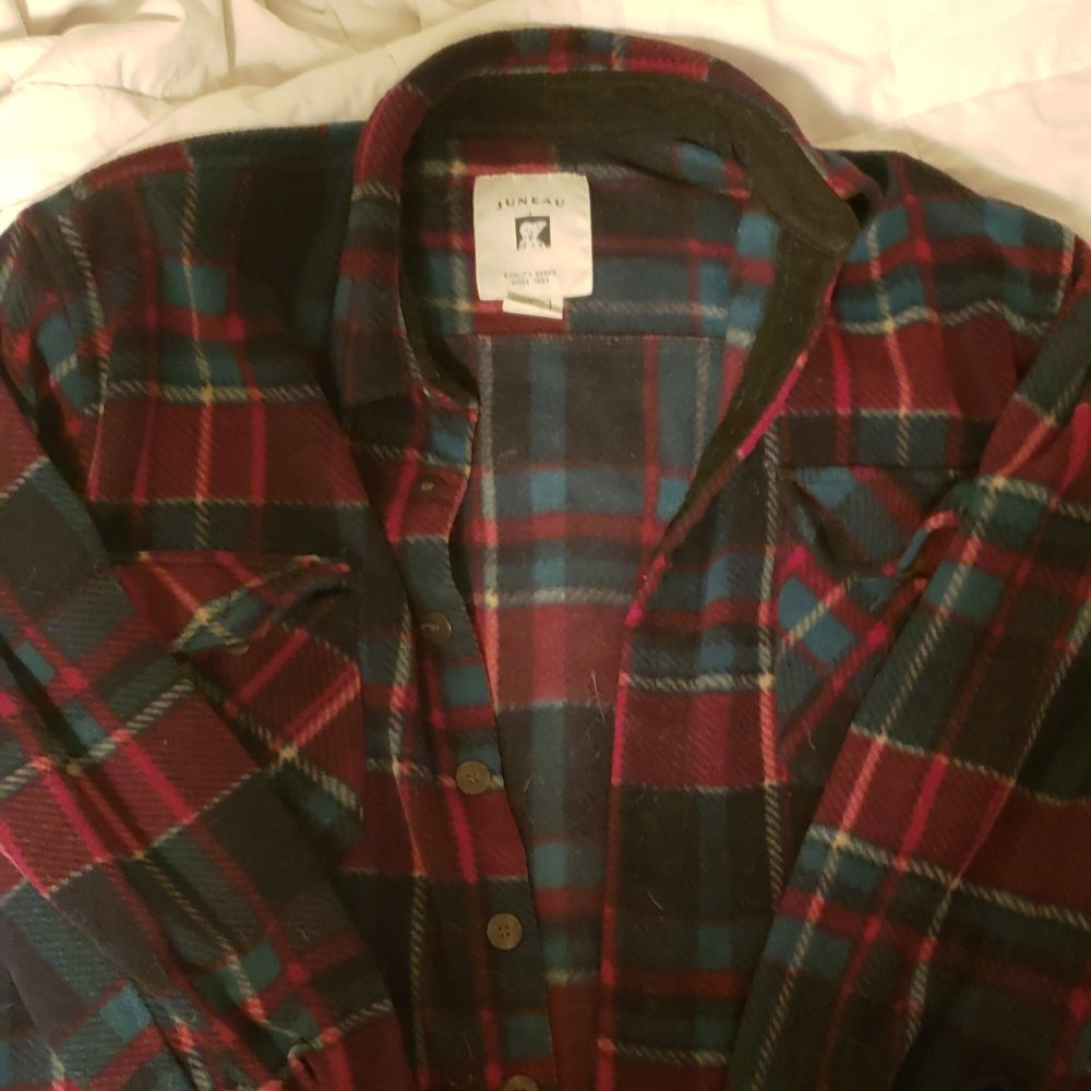 Jueanu Thick Plaid Shirt